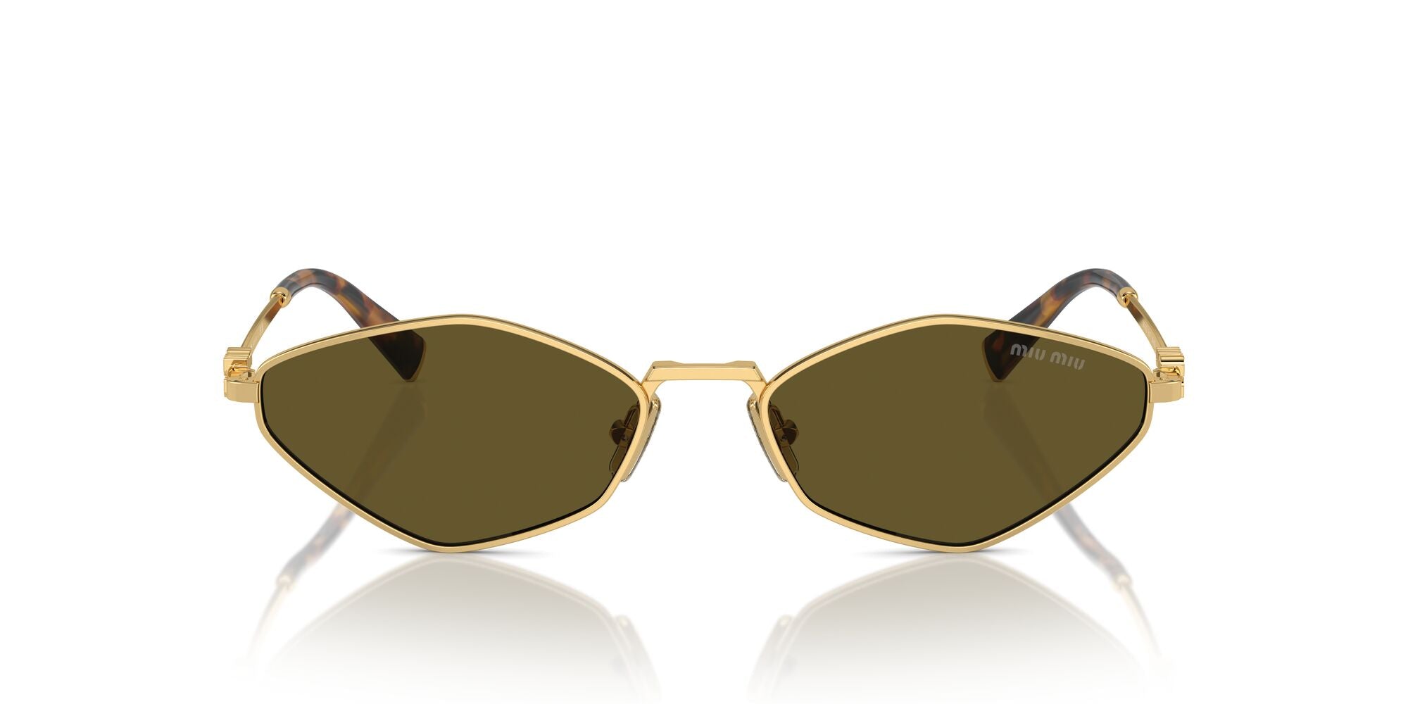 MIU MIU, 0MU 56ZS, 5AK09Z Gold, 56